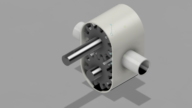 G035644-Gear Pump (2)=水泵油泵