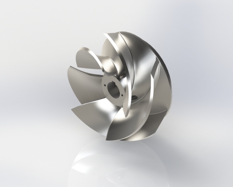 G035689-Impeller Semi Open=水泵油泵