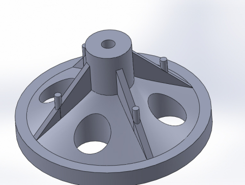 G035803-Pump Cover (1)=水泵油泵