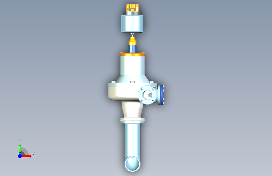 G035814-pump=水泵油泵 正面视图