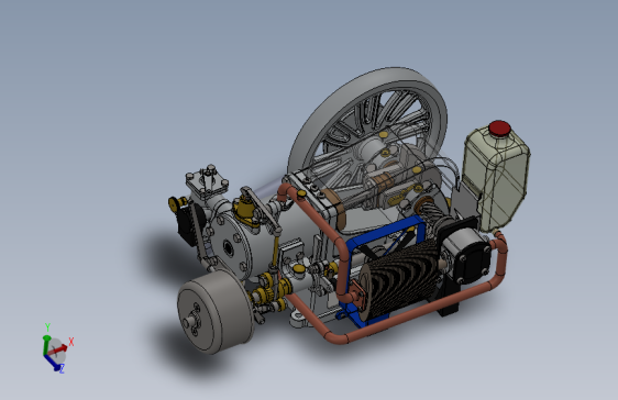 G035987-Westbury Centaur 60cc 带冷却回路=水泵油泵