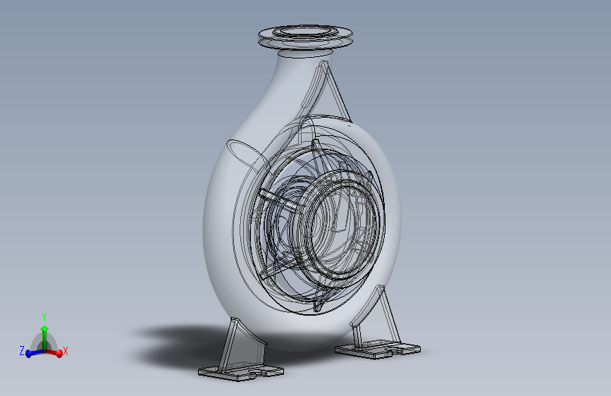 G037408-离心泵 CFD 分析=水泵油泵