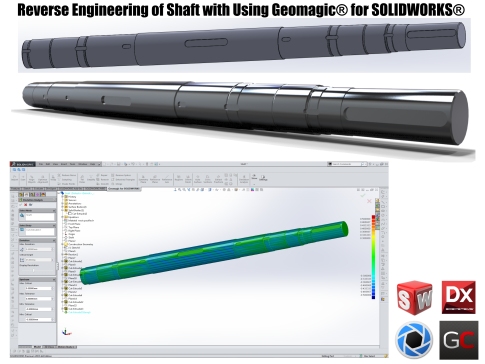 G038019-使用Geomagic进行SolidWorks的轴反向工程=水泵油泵