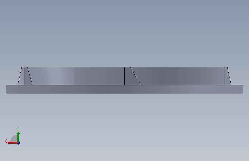 G038699-叶轮 1=水泵油泵 背面视图