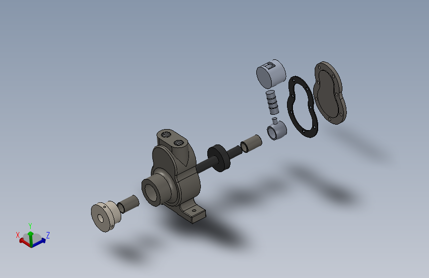 G038925-油泵 (7)=水泵油泵