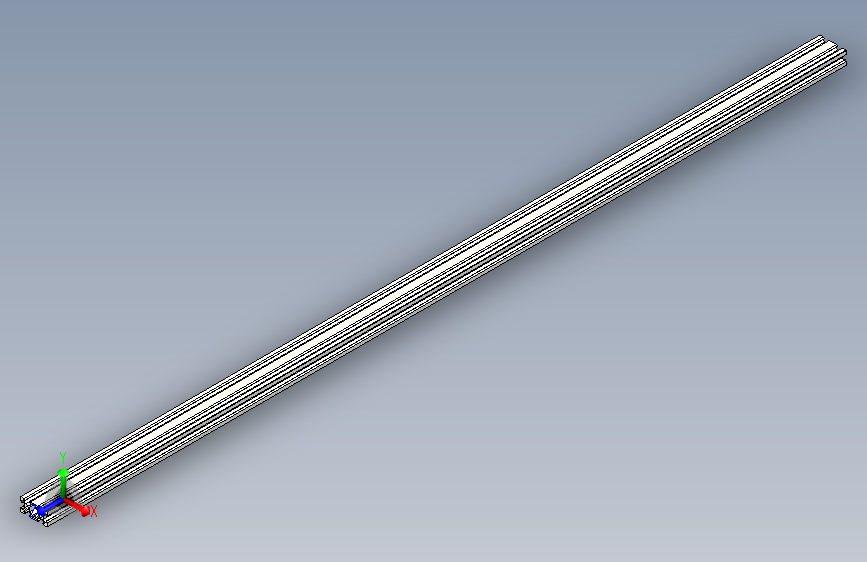 G039282-Perfil 铝型材 20x40