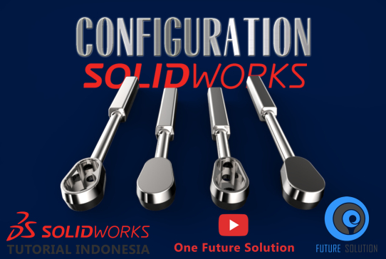 G039356-SolidWorks 教程 印度尼西亚 #046 (英文字幕) - SolidWorks 配置 'Ratchet'