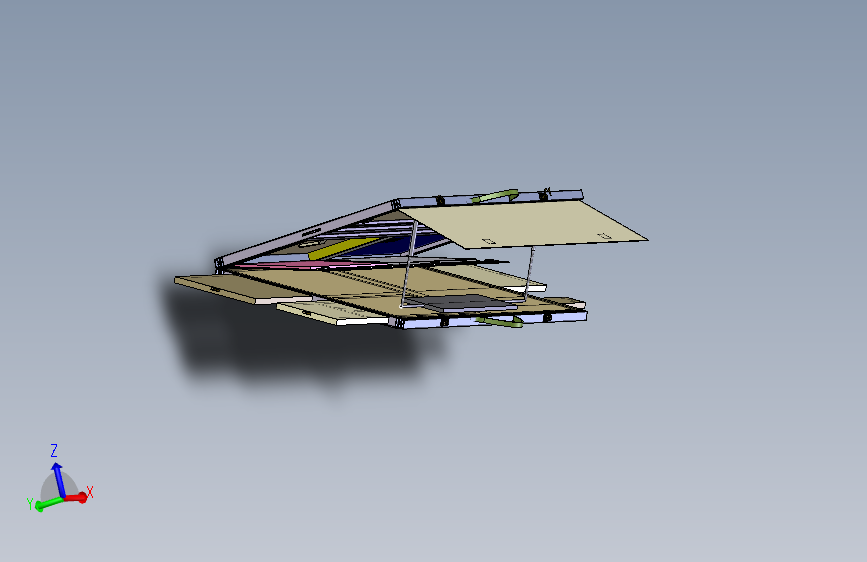 多功能可折叠画图板（cero+CAD+说明书）