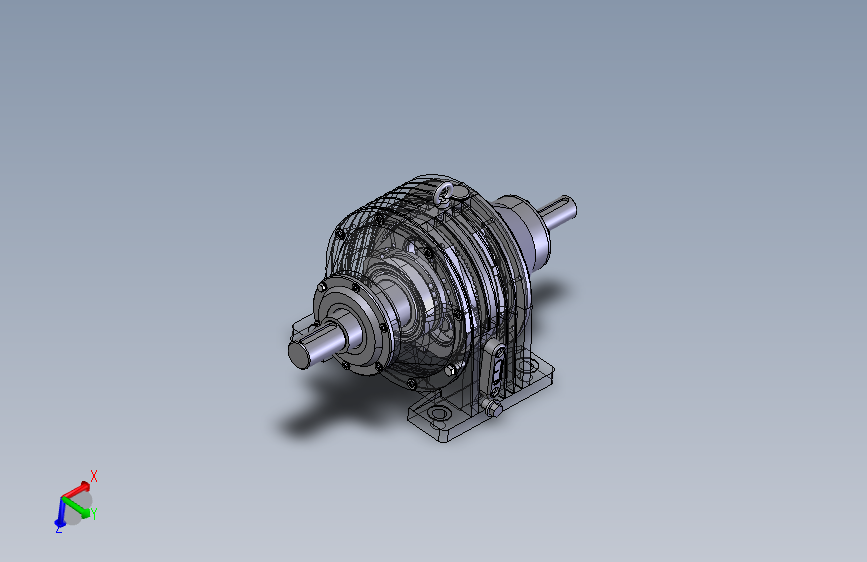 NGW31行星齿轮减速器ug10