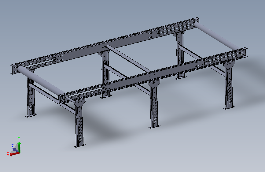 G040472-高可调输送机支撑腿