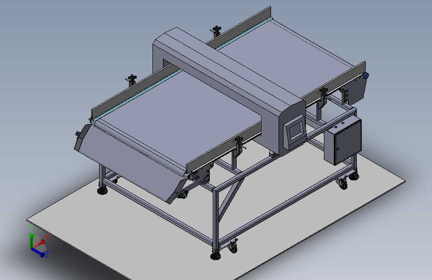 G040910-金属探测器输送带和翻转滑块拒绝系统