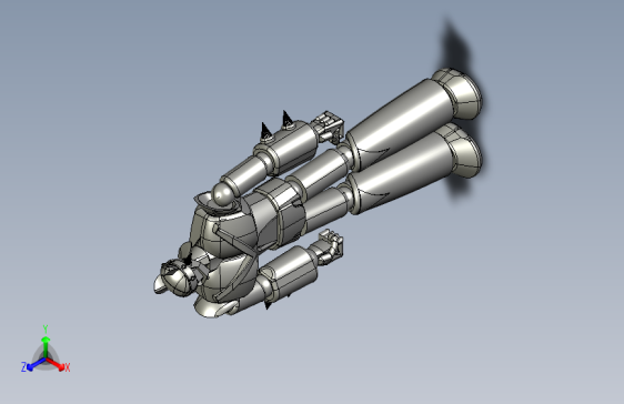G030950-韩国机器人+Taekwon+V=机器人机械臂