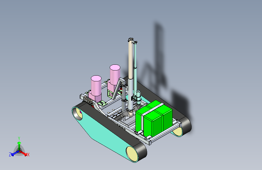 G030454-地面采样机器人=机器人机械臂