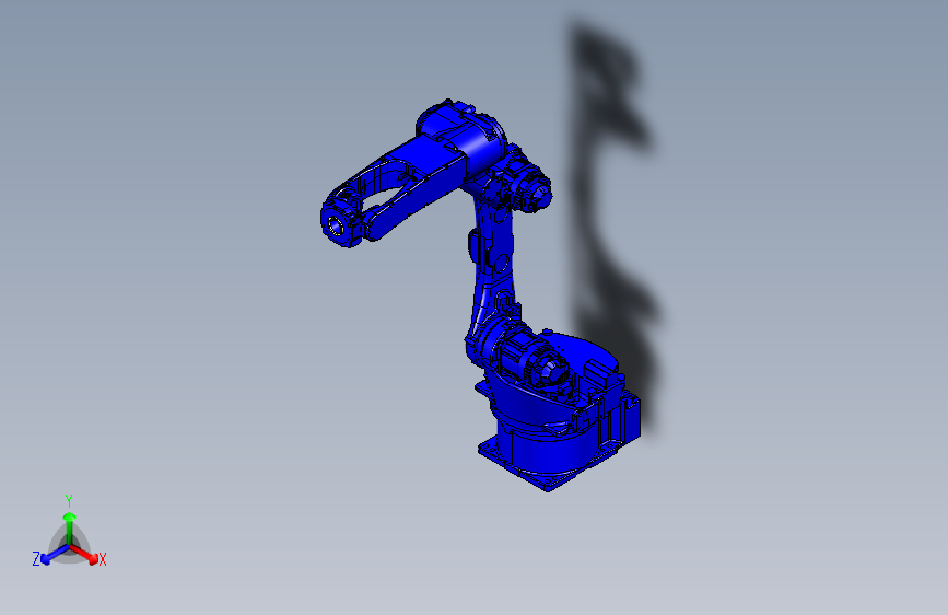 G029827-Yaskawa+Motoman+AR1440机器人+(1)=机器人机械臂