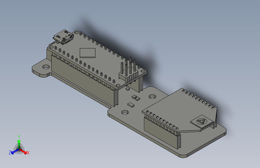 G029801-XBee+Arduino+Nano+组合板=机器人机械臂