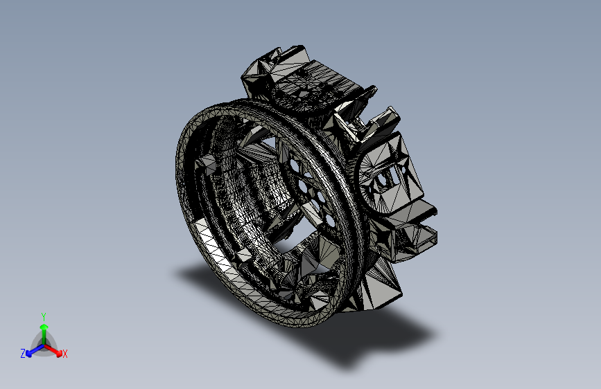 G029768-Vorpal战斗Hexapod=机器人机械臂