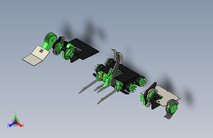 G029615-Taipan+V4，AntWeight+Battlebot-仅参考=机器人机械臂