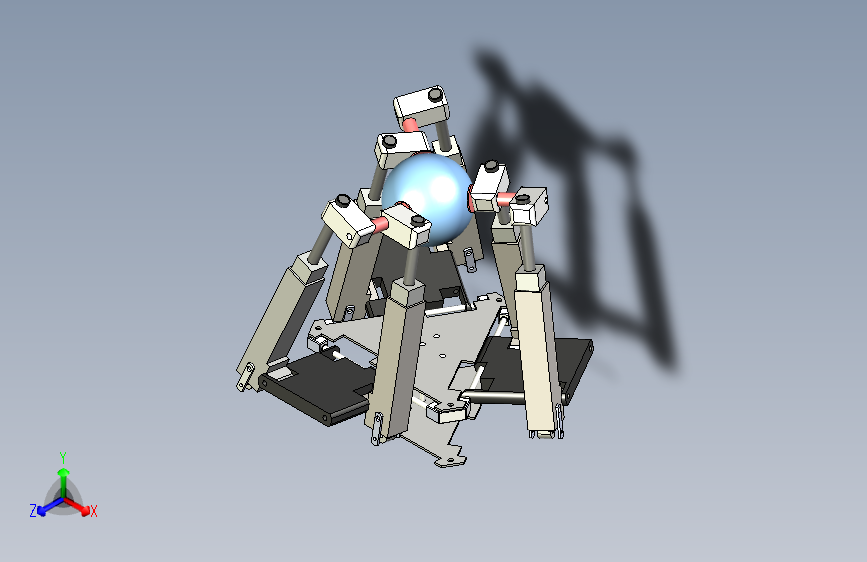 G029596-Stewart-manipulator=机器人机械臂