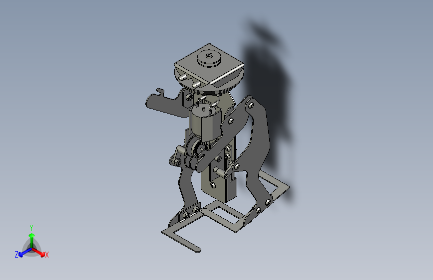 G029568-Solidworks中的人体机器人组装设计+-+MD+Rashid=机器人机械臂