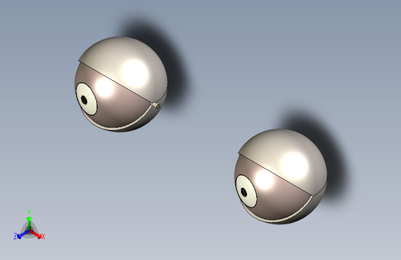 G029566-Solidworks眼睛动画=机器人机械臂