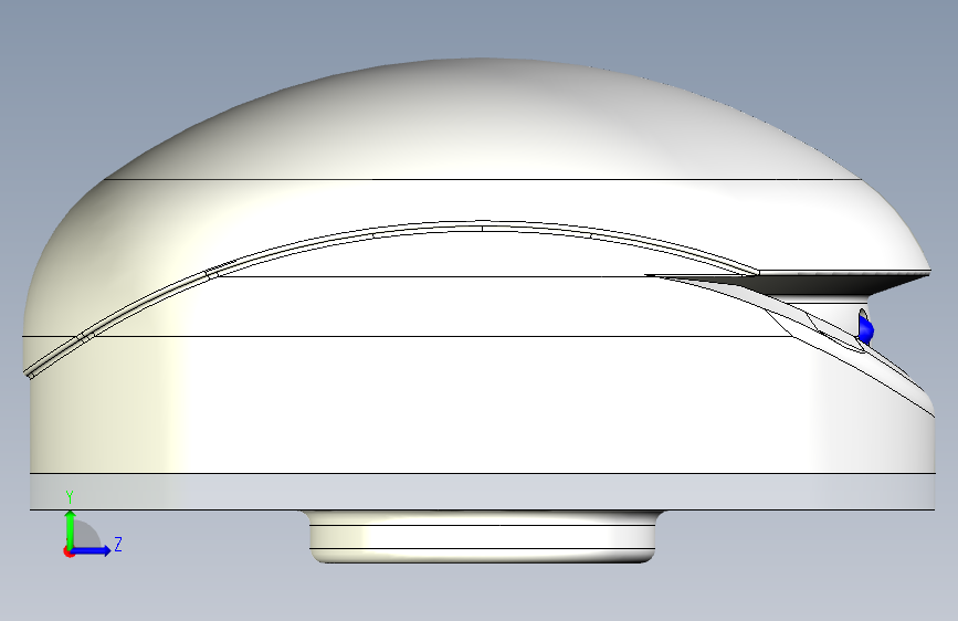 G029565-SOLIDWORKS教程#96+Solidworks中的Vortex+Robot+Design+by+Solidworks+Easy+Design=机器人机械臂 左侧视图