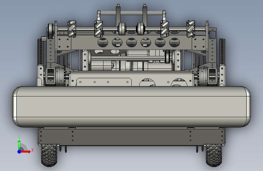 G029528-Simbotics+FRC+1114_+2016+竞赛机器人+_Simbot+Sentinel_=机器人机械臂 正面视图