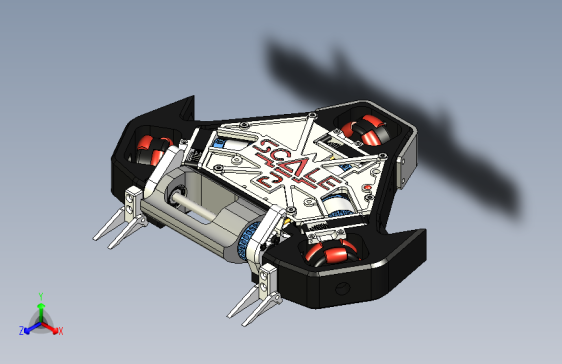 G029465-Scale+Mk+2+甲虫重量级战斗机器人=机器人机械臂