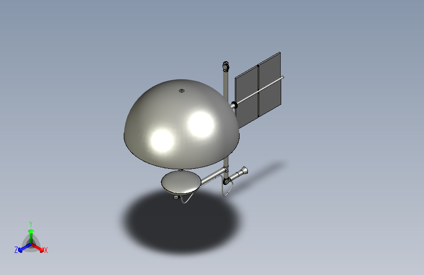 G029095-NASA+火炬+-+太阳能臂=机器人机械臂