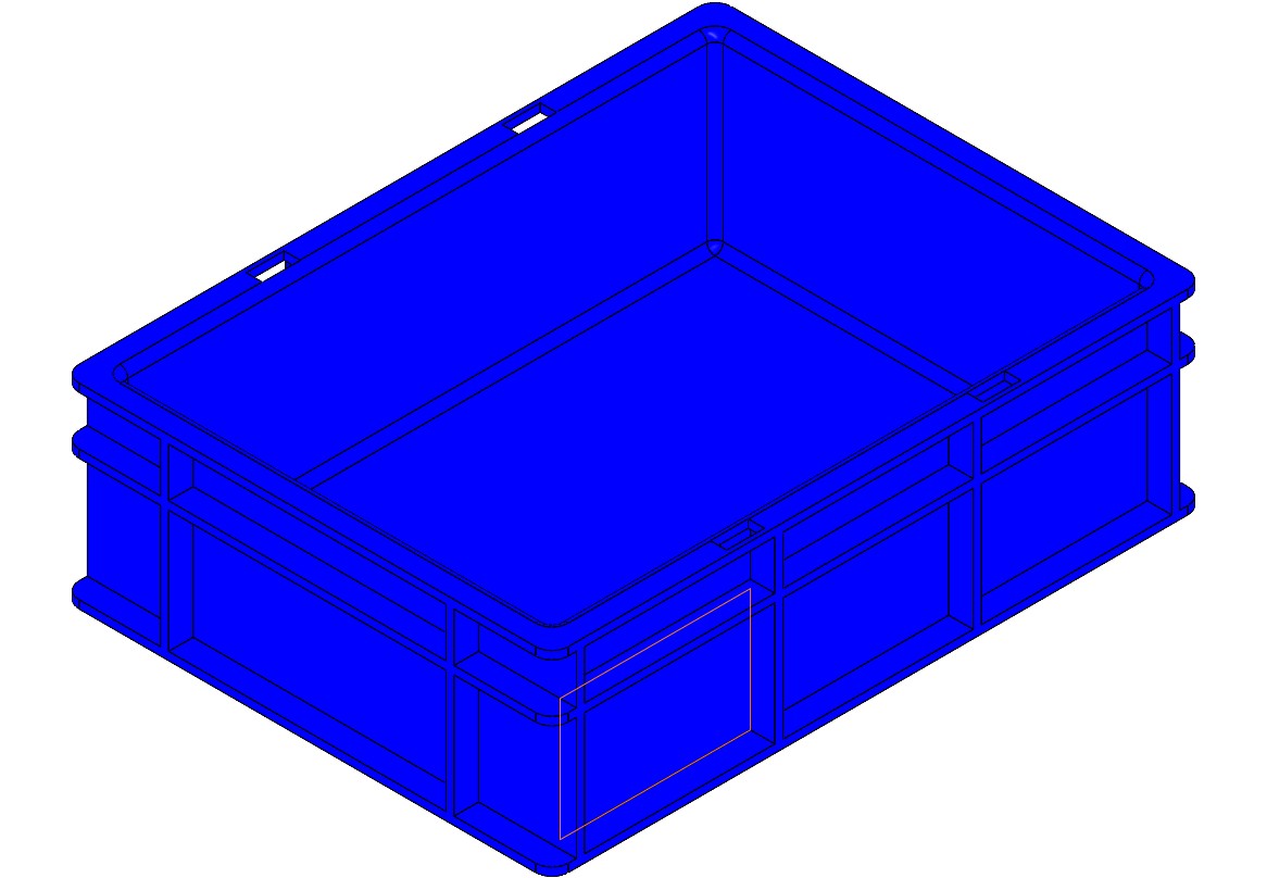 托盘 (400 X 300 X 120)物料箱