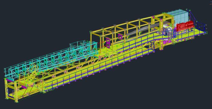 G043369-Discharging station - pipe conveyor=输送机