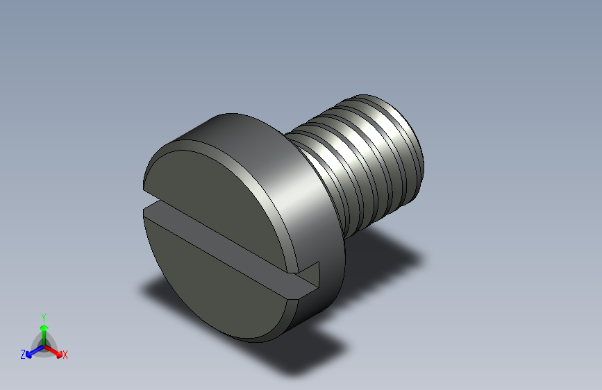 ISO 1207 锁紧螺母 M3x4