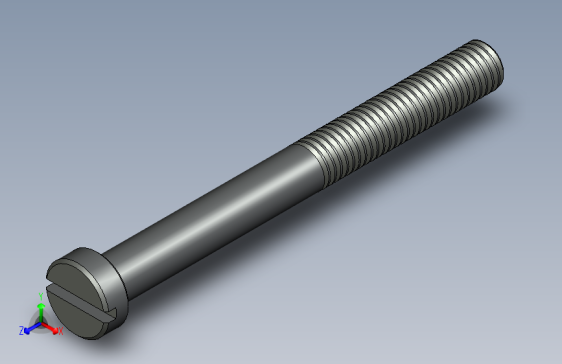 ISO 1207槽孔螺栓 M8x80