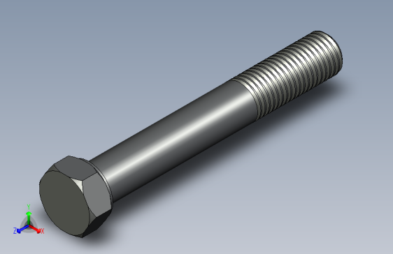 ISO 4014 六角螺母 M20x140