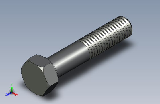 ISO 4014六角螺钉 M8x40