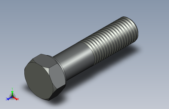 ISO 4014六角螺钉 M20x80.par