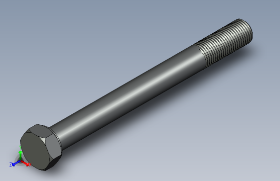ISO 4014六角螺钉 M48x500.par