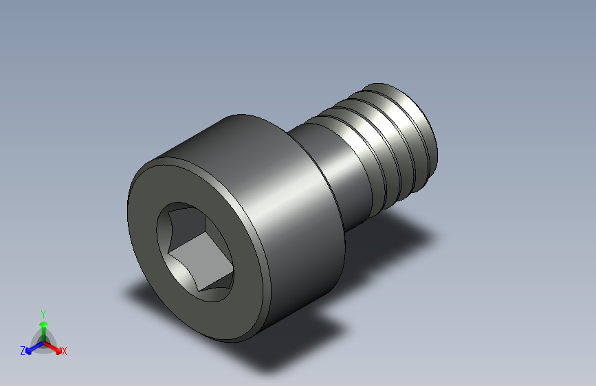 ISO 4762 内六角螺钉   M4x6