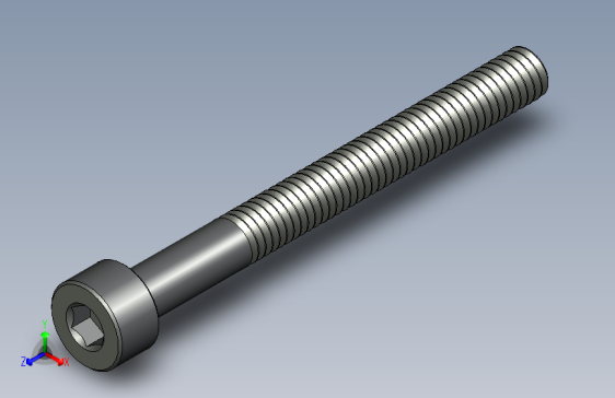 ISO 4762 内六角螺钉   M4x40