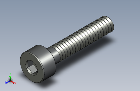 ISO 4762 内六角螺钉 M2x10