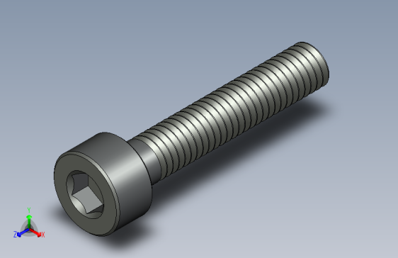 ISO 4762 内六角螺钉 M3x16.par