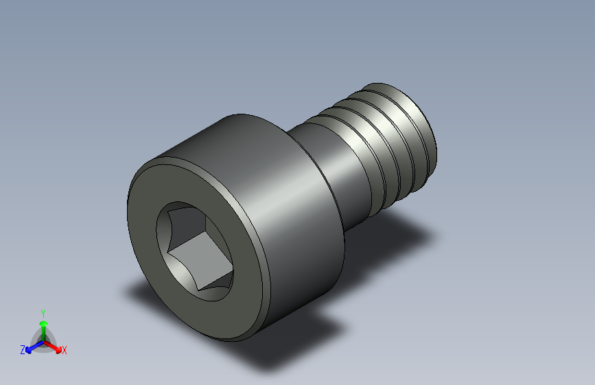 ISO 4762 内六角螺钉 M4x6