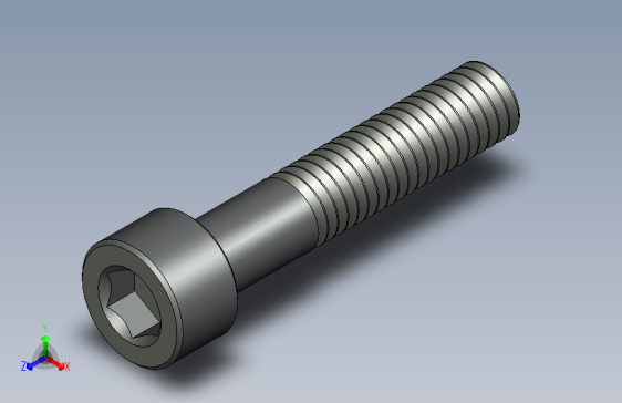 ISO 4762 内六角螺钉 M6x30