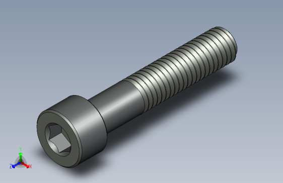 ISO 4762 内六角螺钉 M8x40.par