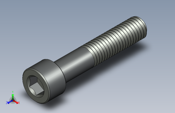 ISO 4762 内六角螺钉 M10x50.par
