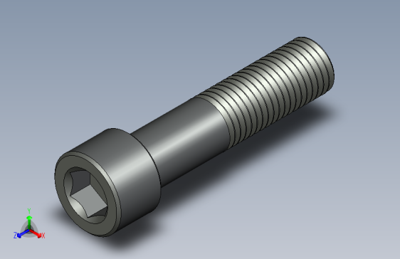 ISO 4762 内六角螺钉 M24x100.par