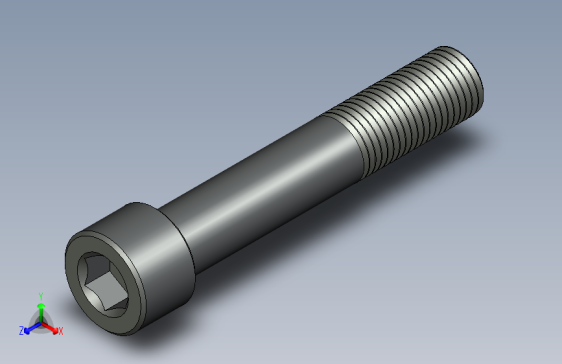 ISO 4762 内六角螺钉 M36x200.par