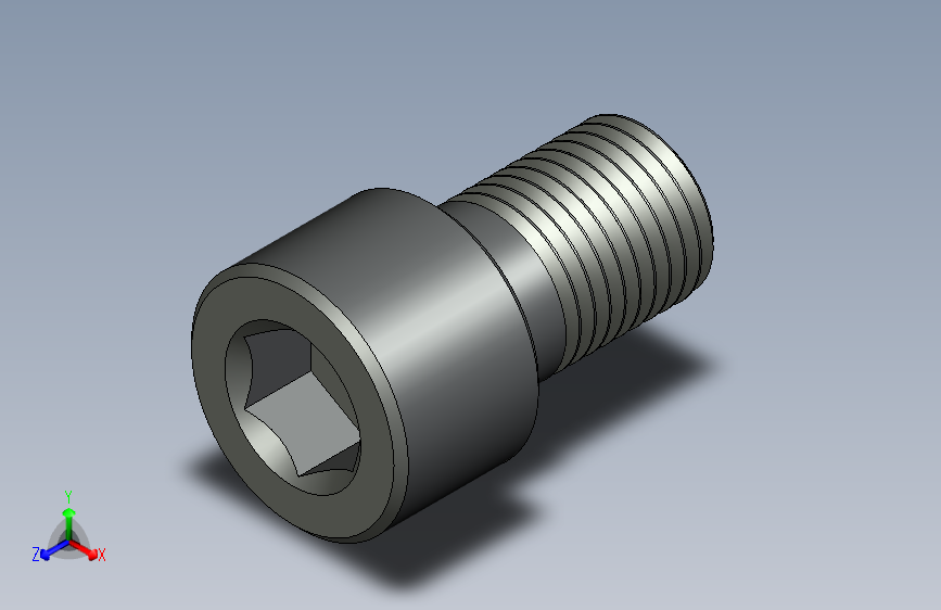 ISO 4762 内六角螺钉 M48x70.par