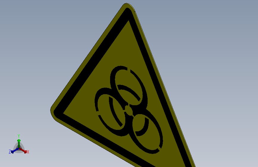 ISO7010 W009 生物危害警告.SLDPRT