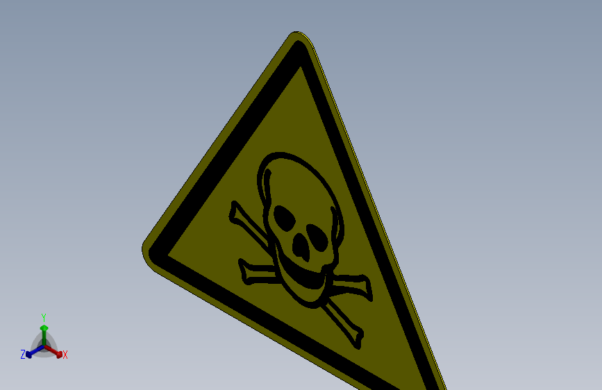 ISO7010 W016 有毒物质警告