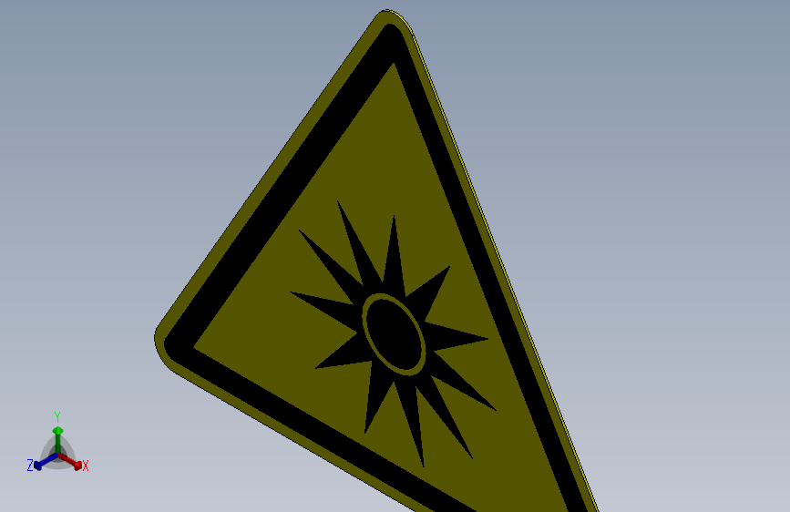 ISO7010 W027 预警：光学辐射